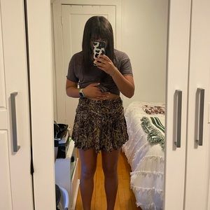 Free People mini skirt